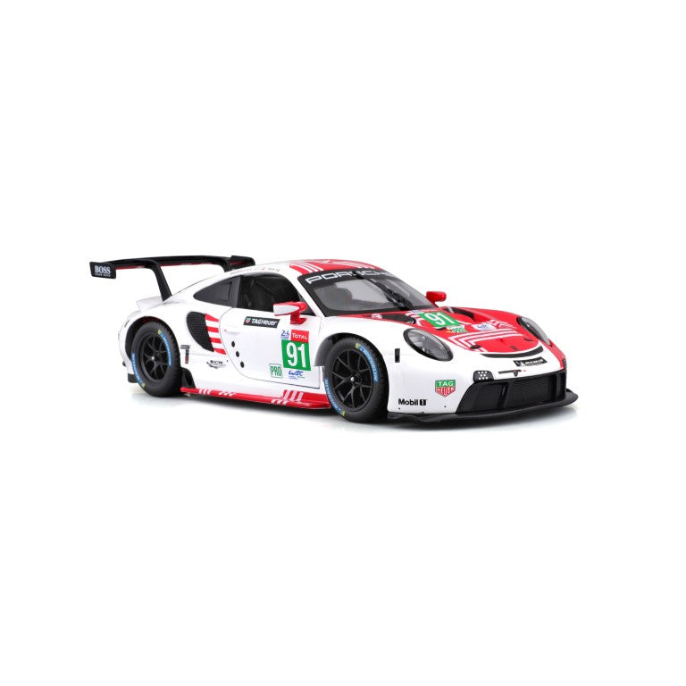 Bburago Porsche 911 RSR LM 2020 1:24 Red