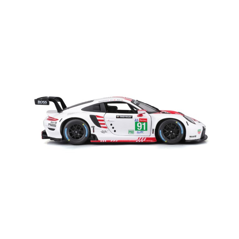 Bburago Porsche 911 RSR LM 2020 1:24 Red