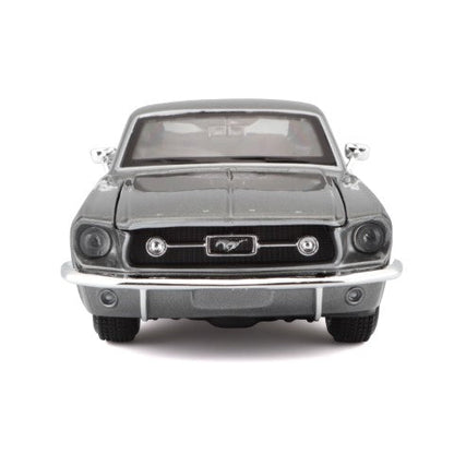 Bburago Maisto 1967 Ford Mustang GT Metallic Grey 1:24