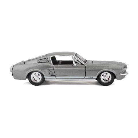 Bburago Maisto 1967 Ford Mustang GT Metallic Grey 1:24