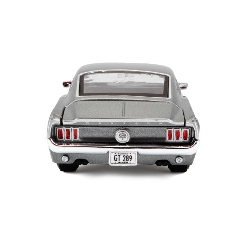 Bburago Maisto 1967 Ford Mustang GT Metallic Grey 1:24