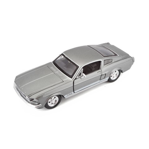 Bburago Maisto 1967 Ford Mustang GT Metallic Grey 1:24