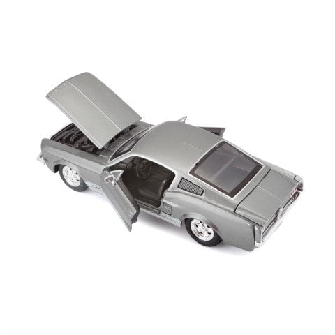 Bburago Maisto 1967 Ford Mustang GT Metallic Grey 1:24