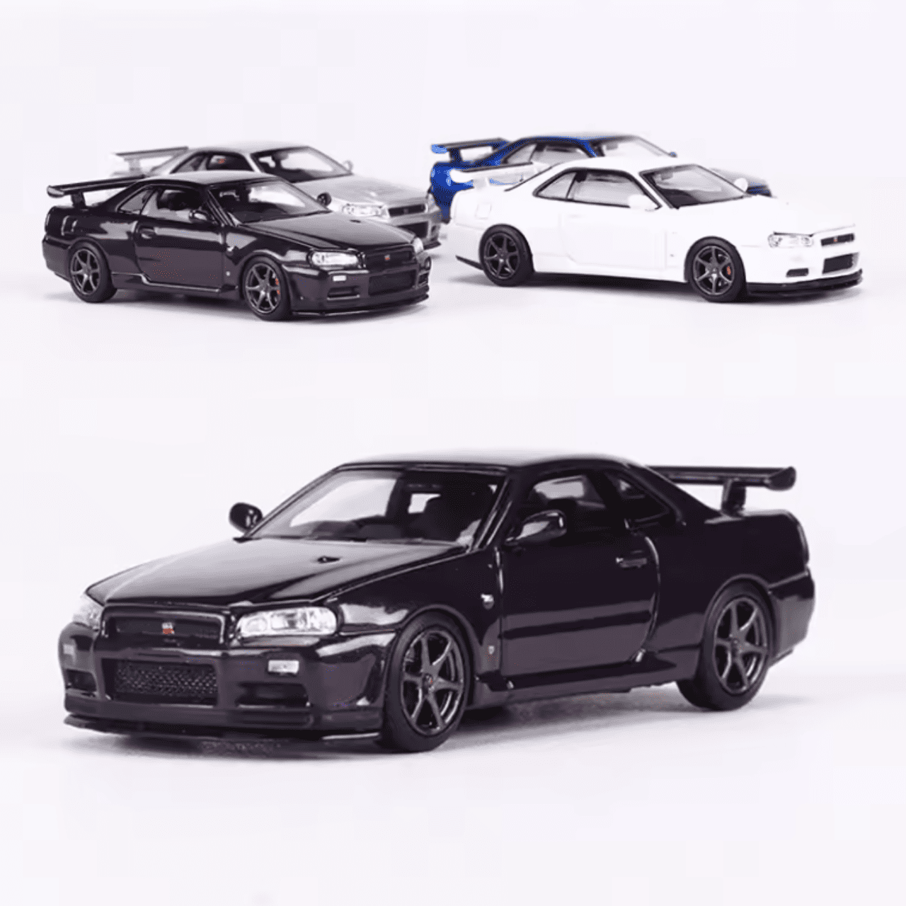 NISMO R34 Z-TUNE Skyline V-Spec II 1:64 Rajoitettu Erä