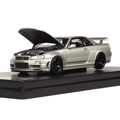 NISMO R34 Z-TUNE Skyline V-Spec II 1:64 Rajoitettu Erä