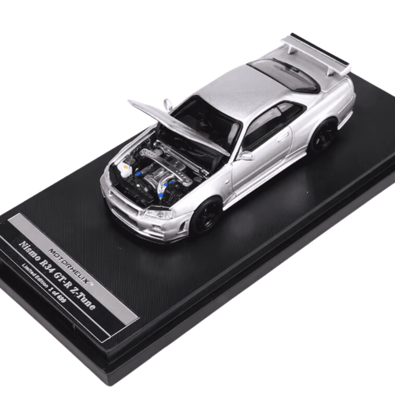 NISMO R34 Z-TUNE Skyline V-Spec II 1:64 Rajoitettu Erä